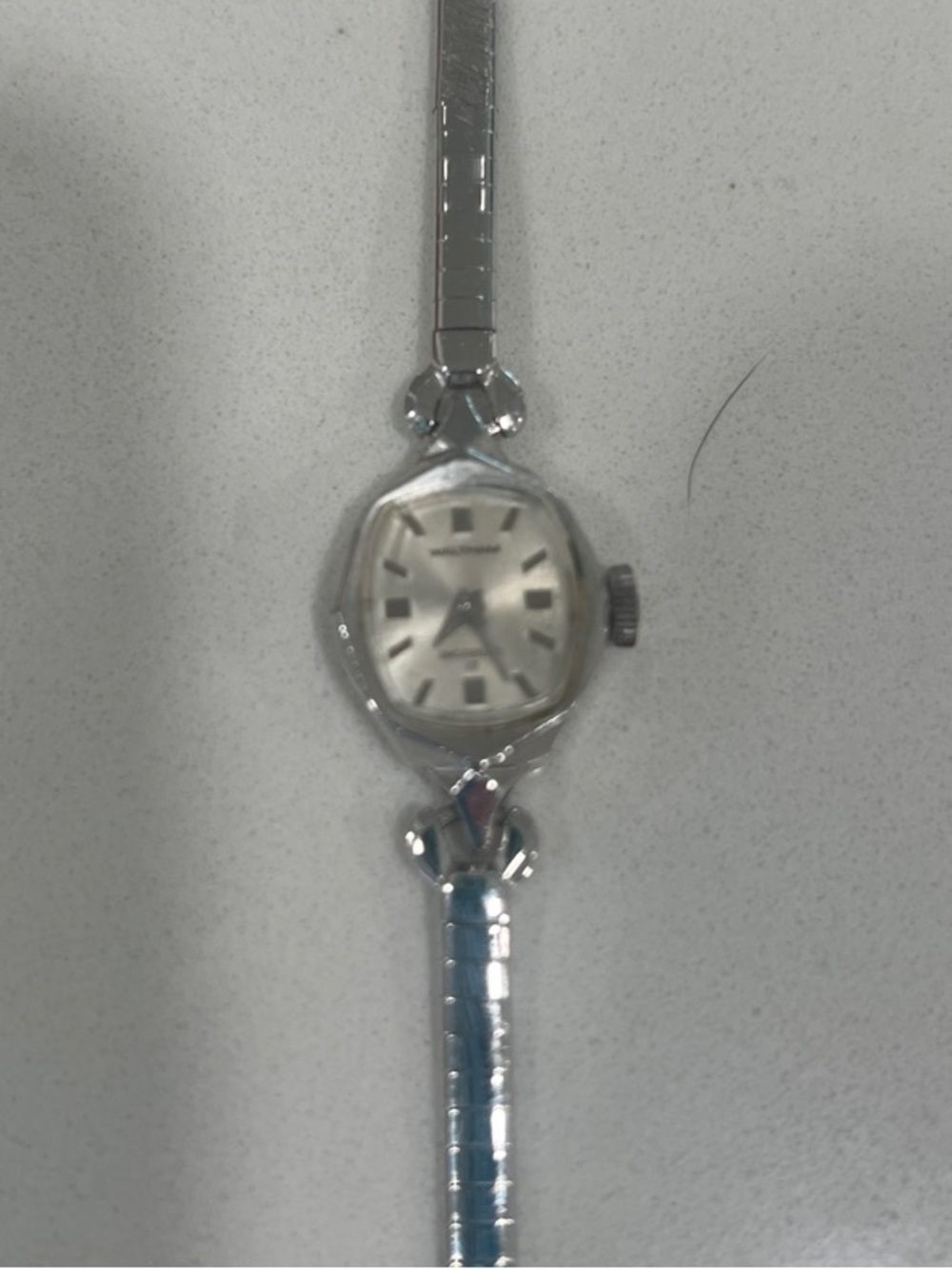 Vintage Waltham Women's Silver Bracelet Watch - Picture 2 of 4